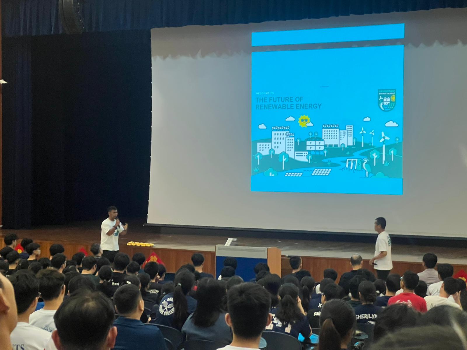 Sembcorp talk about energy sustainability